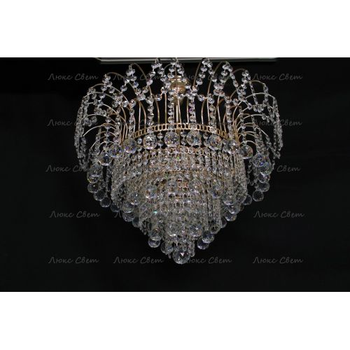 Люстра Акация № 4 - 4 лампы подвесная в Самаре Гусь Хрустальный