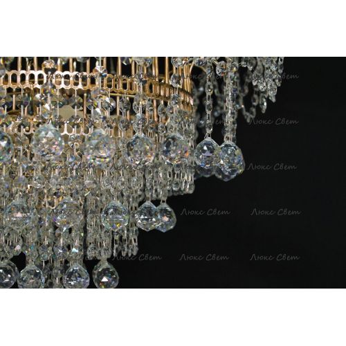 Люстра Акация № 4 - 4 лампы подвесная в Самаре Гусь Хрустальный