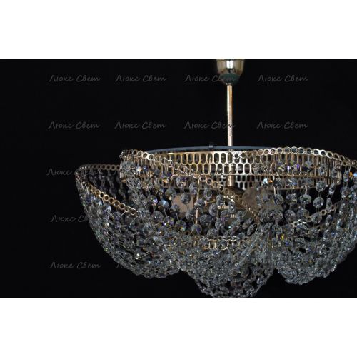 Люстра Космос 3 лампы с подвесом в Самаре Гусь Хрустальный