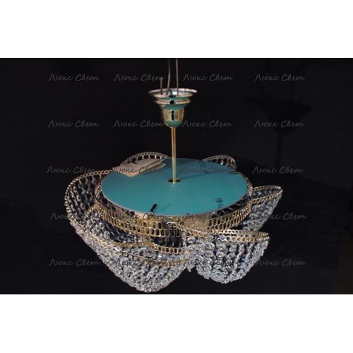 Люстра Космос 3 лампы с подвесом в Самаре Гусь Хрустальный