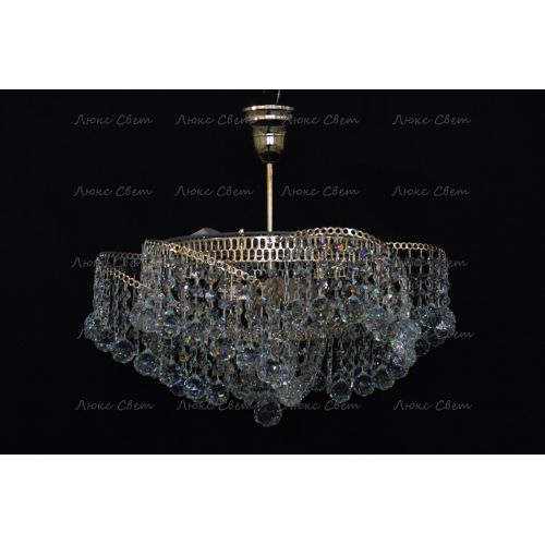 Люстра Космос 3 лампы с подвесом шар в Самаре Гусь Хрустальный