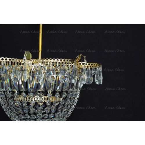 Люстра Ромашка Купол подвесная в Самаре Гусь Хрустальный