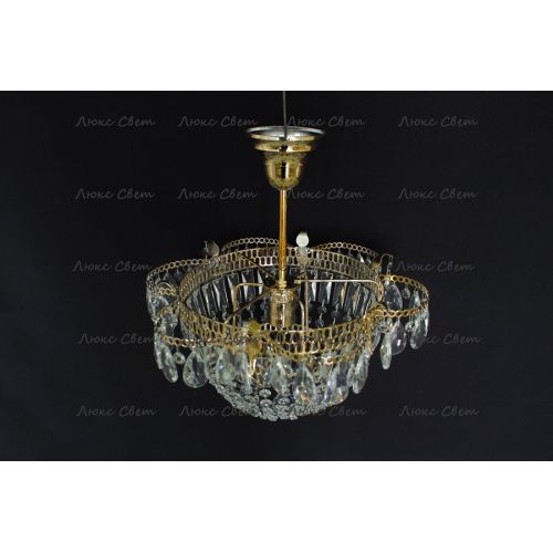 Люстра Ромашка Купол подвесная в Самаре Гусь Хрустальный