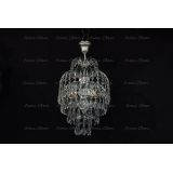 Люстра Хрустальные брызги с подвесом дубик в Самаре