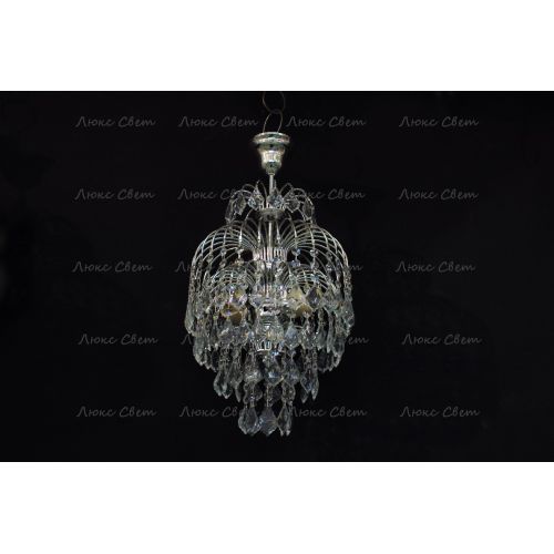 Люстра Хрустальные брызги с подвесом дубик в Самаре Гусь Хрустальный