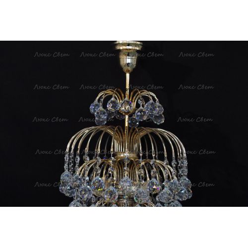 Люстра Хрустальные брызги с подвесом шар 30 мм в Самаре Гусь Хрустальный