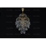 Люстра Хрустальные брызги с подвесом конус 40 мм в Самаре