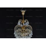 Люстра Хрустальные брызги с подвесом конус 40 мм в Самаре