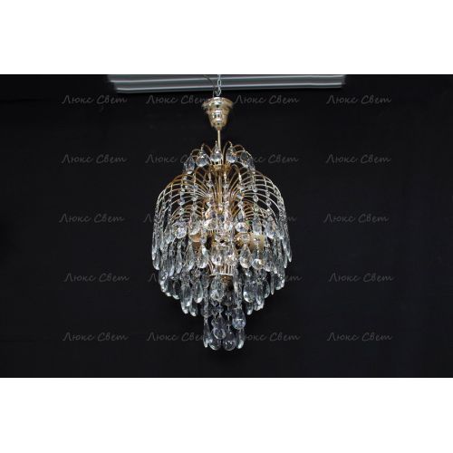 Люстра Хрустальные Брызги с подвесом журавлик в Самаре Гусь Хрустальный