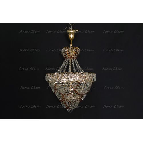 Люстра Натали Роза чайная в Самаре Гусь Хрустальный