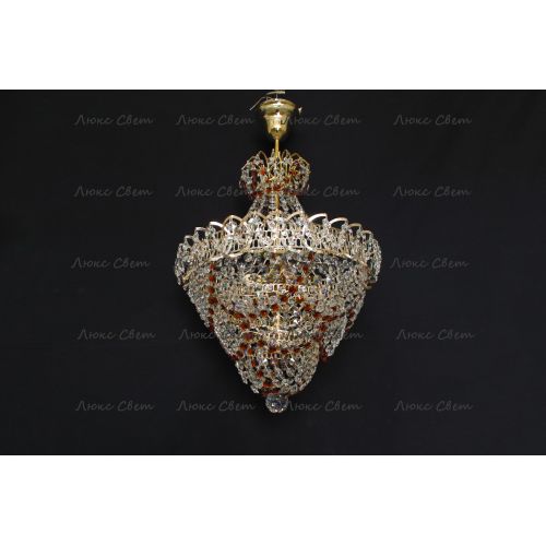 Люстра Натали Роза чайная в Самаре Гусь Хрустальный