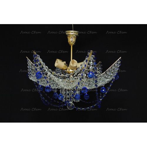 Люстра Марина № 2 цветная  в Самаре Гусь Хрустальный