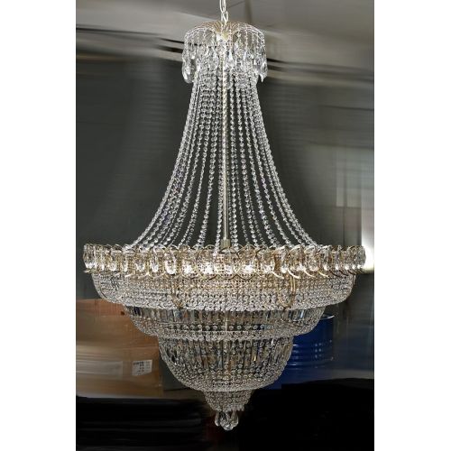 Люстра Водопад с подвесом 1000 мм в Самаре Гусь Хрустальный