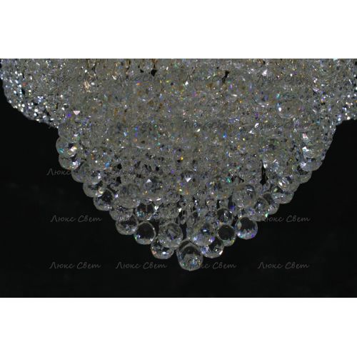 Люстра Лотос с подвесом диаметр 1000 мм высота1500 мм в Самаре Гусь Хрустальный