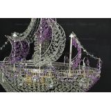 Люстра Корвет фиолетовый в Самаре