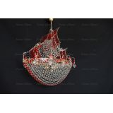 Люстра Корвет красный в Самаре
