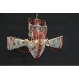 Люстра Летучий Голландец красный в Самаре