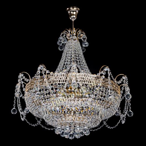 Люстра Агата большая в Самаре Гусь Хрустальный