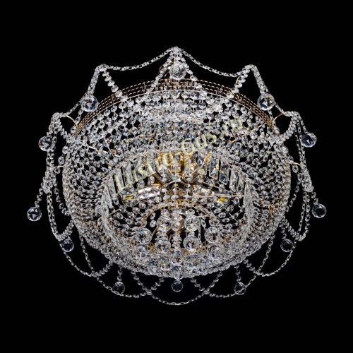 Люстра Агата большая в Самаре Гусь Хрустальный