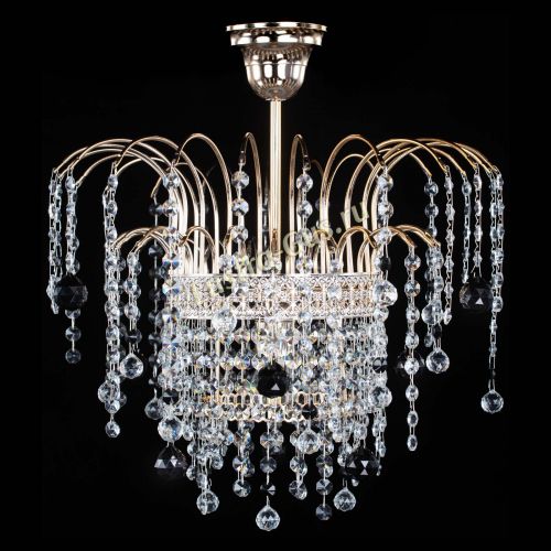 Люстра Агата Венеция №1 черная в Самаре Гусь Хрустальный