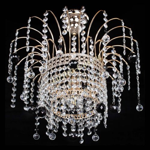 Люстра Агата Венеция №1 черная в Самаре Гусь Хрустальный