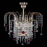 Люстра Агата Венеция №1 красная в Самаре