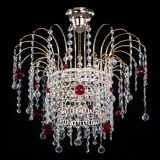 Люстра Агата Венеция №1 красная в Самаре