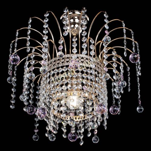 Люстра Агата Венеция №1 розовая в Самаре Гусь Хрустальный