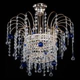 Люстра Агата Венеция №1 синяя в Самаре