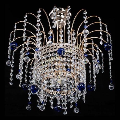Люстра Агата Венеция №1 синяя в Самаре Гусь Хрустальный
