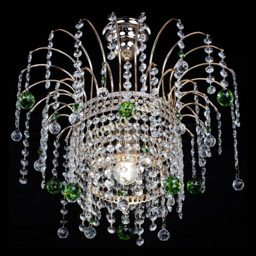 Люстра Агата Венеция №1 зеленая в Самаре Гусь Хрустальный