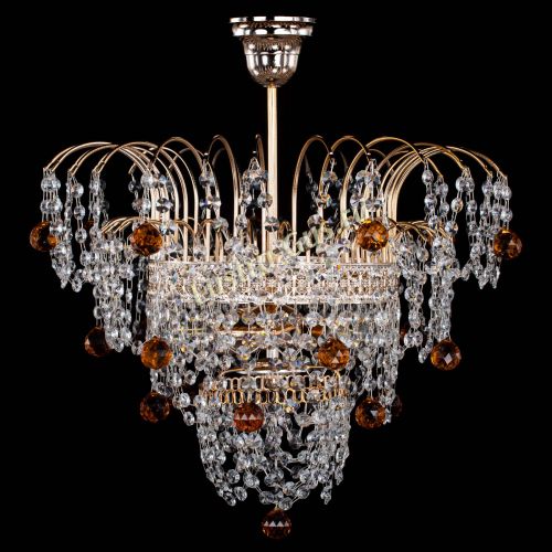 Люстра Агата Венеция №2 - 3 лампы чайная в Самаре Гусь Хрустальный