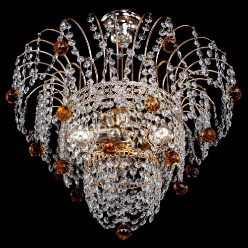 Люстра Агата Венеция №2 - 3 лампы чайная в Самаре Гусь Хрустальный