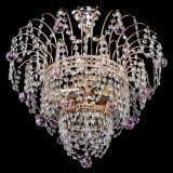 Люстра Агата Венеция №2 - 3 лампы розовая в Самаре Люстра Агата Венеция №2 - 3 лампы розовая в Самаре