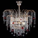 Люстра Агата Венеция №3 красная в Самаре