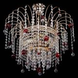 Люстра Агата Венеция №3 красная в Самаре