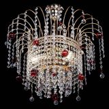 Люстра Агата Венеция №3 красная в Самаре