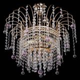 Люстра Агата Венеция №3 розовая в Самаре