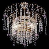 Люстра Агата Венеция №3 розовая в Самаре