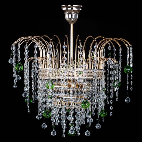 Люстра Агата Венеция №3 зеленая в Самаре Люстра Агата Венеция №3 зеленая в Самаре