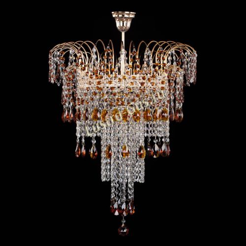 Люстра Агата Венеция №4 длинная Чайная в Самаре Гусь Хрустальный