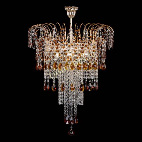 Люстра Агата Венеция №4 длинная Чайная в Самаре Гусь Хрустальный