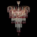 Люстра Агата Венеция №4 длинная Красная в Самаре