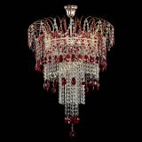 Люстра Агата Венеция №4 длинная Красная в Самаре