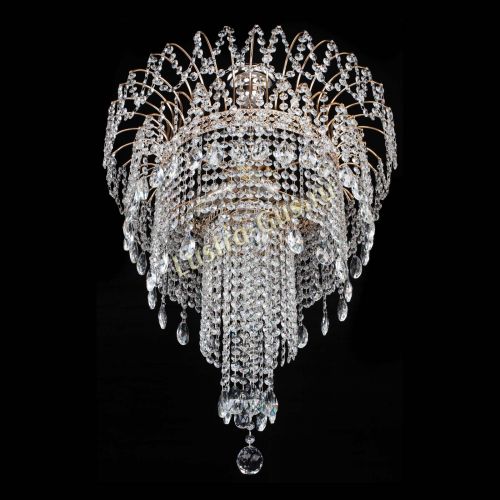 Люстра Агата Венеция №4 длинная в Самаре Гусь Хрустальный