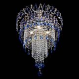 Люстра Агата Венеция №4 длинная Синяя в Самаре