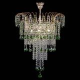 Люстра Агата Венеция №4 длинная Зеленая в Самаре