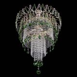 Люстра Агата Венеция №4 длинная Зеленая в Самаре