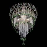Люстра Агата Венеция №4 длинная Зеленая в Самаре