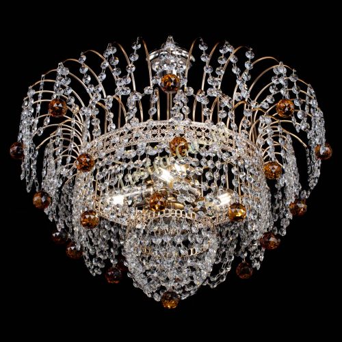 Люстра Агата Венеция №4 шар чайная в Самаре Гусь Хрустальный